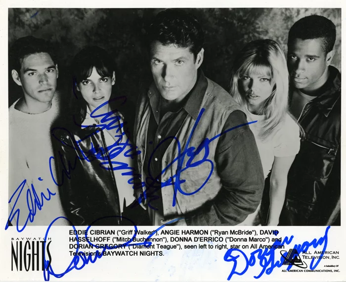 Baywatch Nights autograph