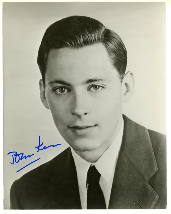 John Kerr autograph