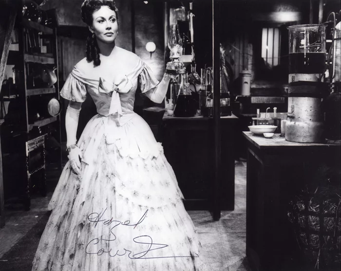 Hazel Court autograph