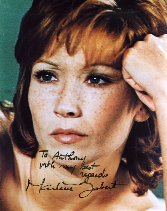 Marlene Jobert autograph