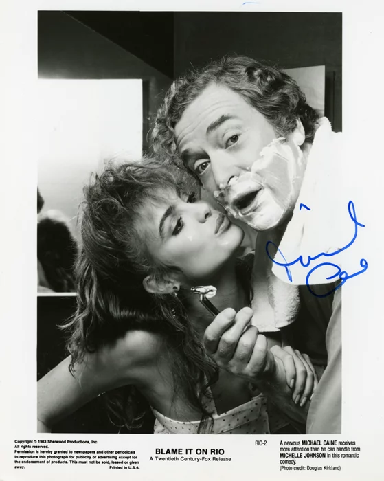Michael Caine autograph