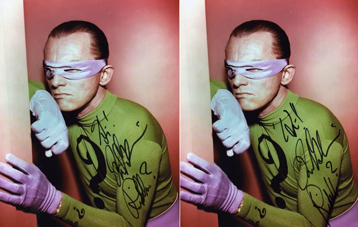 Frank Gorshin autograph