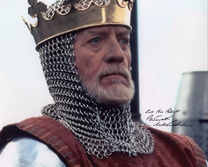 Patrick McGoohan autograph