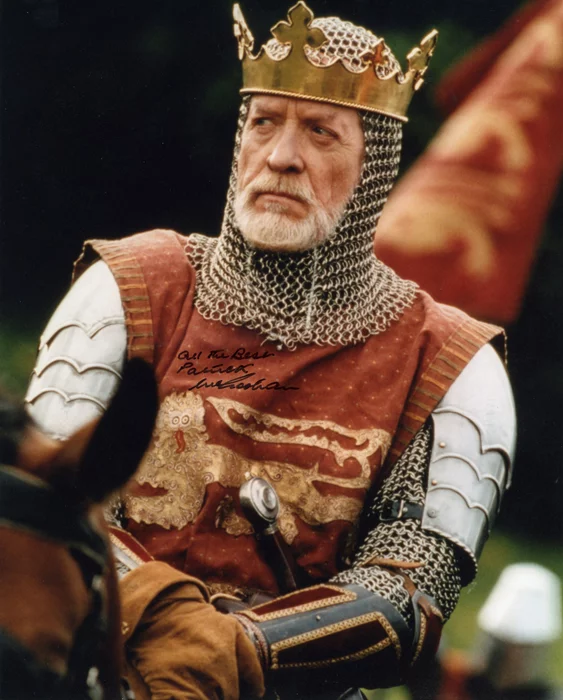 Patrick McGoohan autograph
