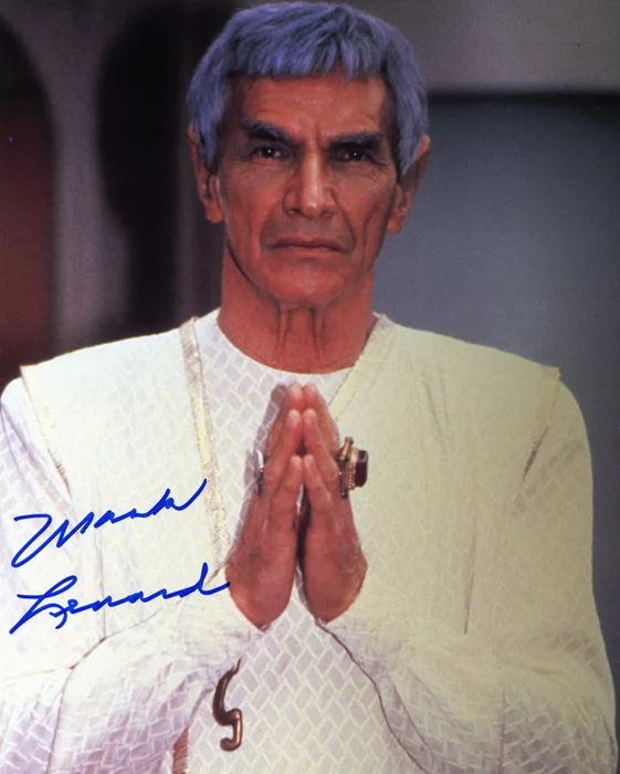 Mark Lenard autograph