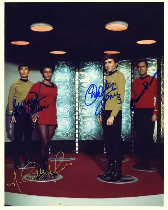 Star Trek autograph