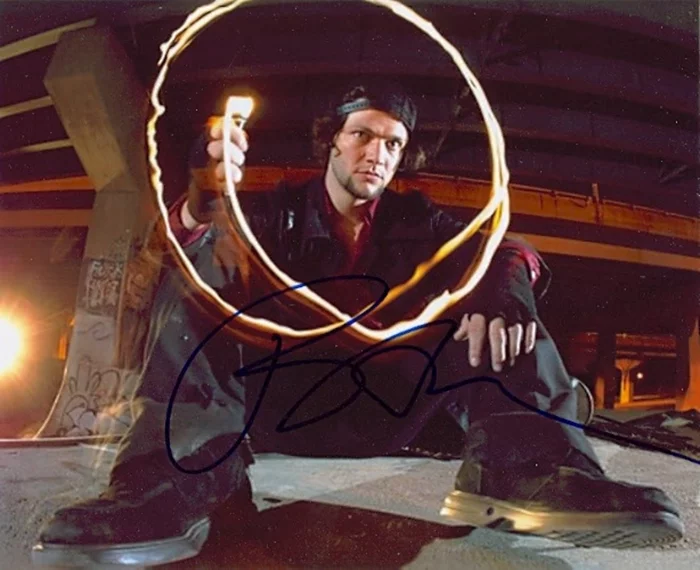 Bam Margera autograph