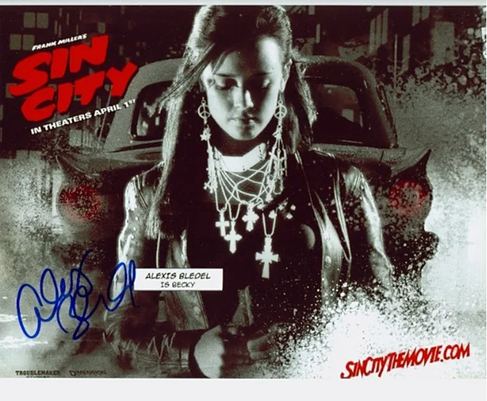 Alexis Bledel autograph