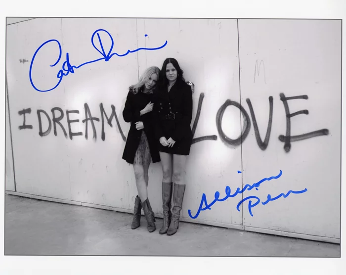 The Pierces autograph