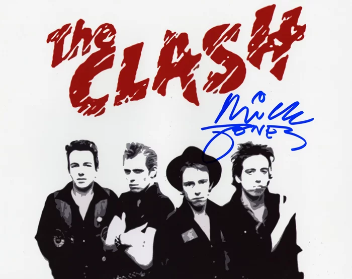 Mick Jones autograph