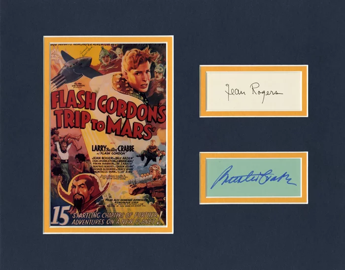 Flash Gordon autograph