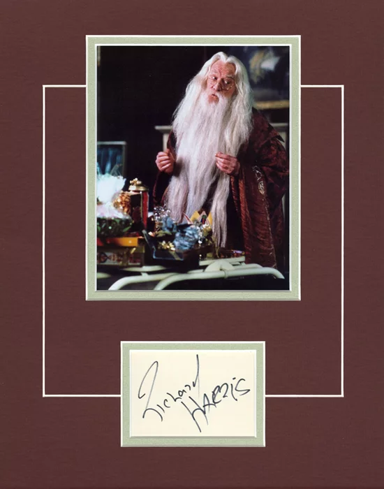 Richard Harris autograph