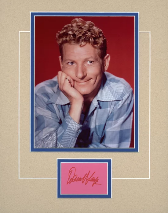 Danny Kaye autograph