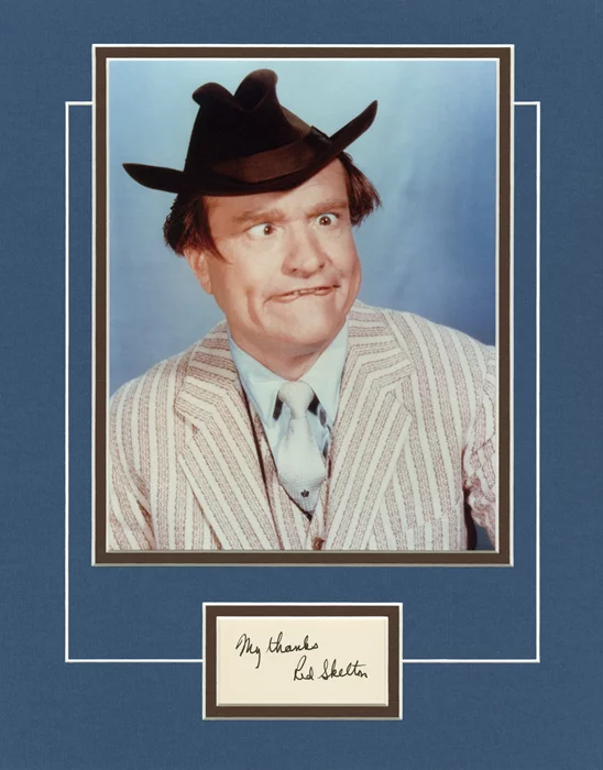 Red Skelton autograph