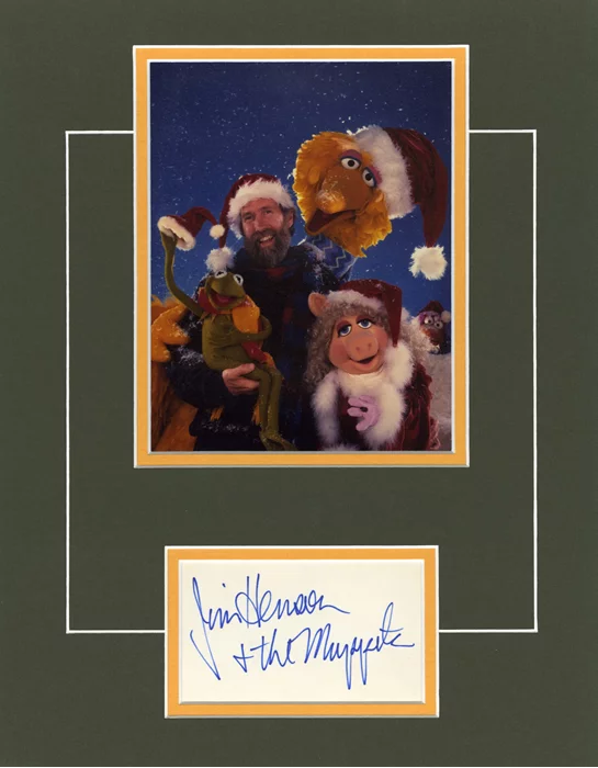 Jim Henson autograph
