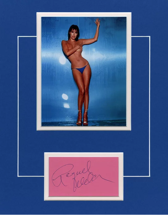 Raquel Welch autograph