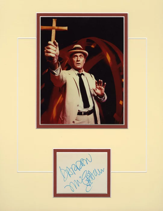 Darren McGavin autograph