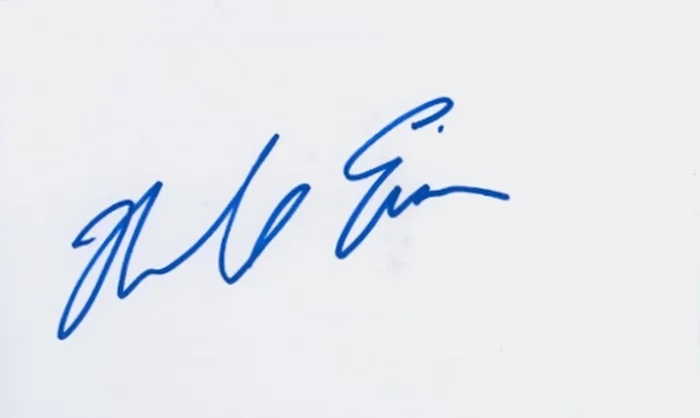 Michael Eisner autograph