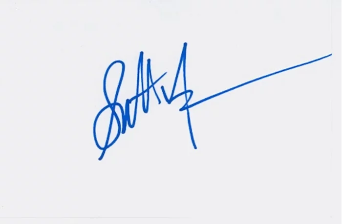 Scott Michael Foster autograph