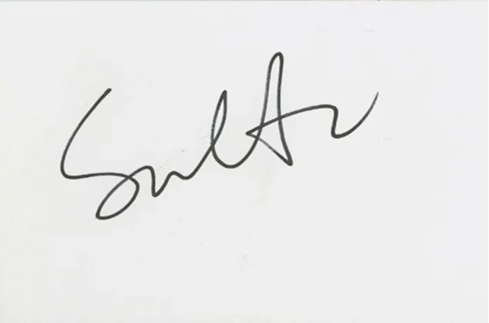 Sanaa Lathan autograph