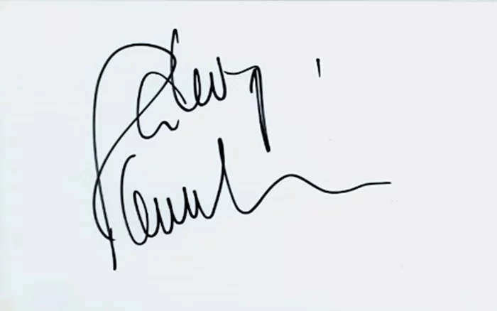 Paul Anka autograph