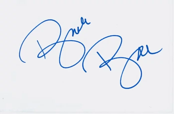 Brooke Burns autograph