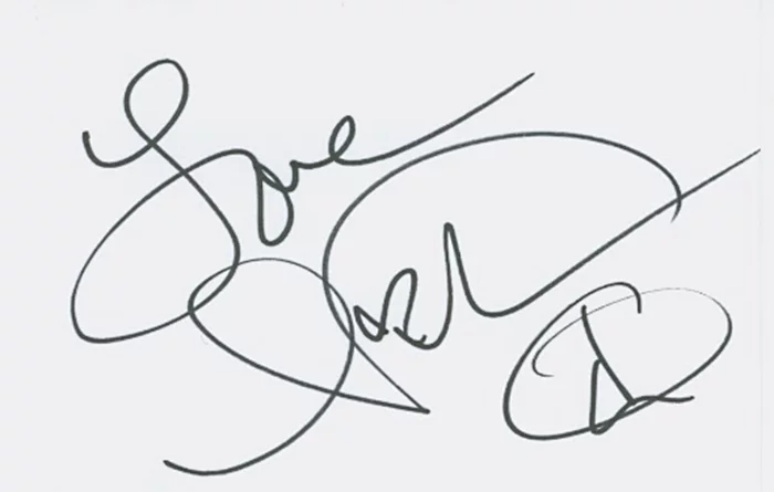 Nicole Scherzinger autograph