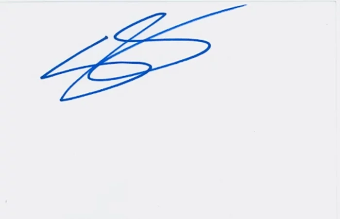 Suzanne Stokes autograph