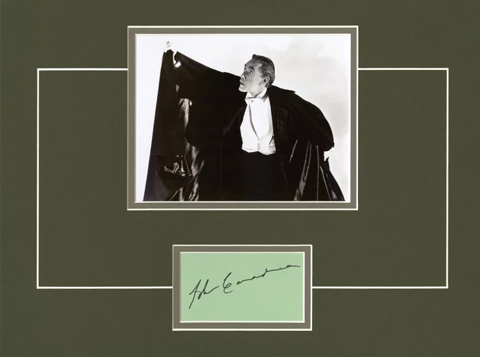 John Carradine autograph
