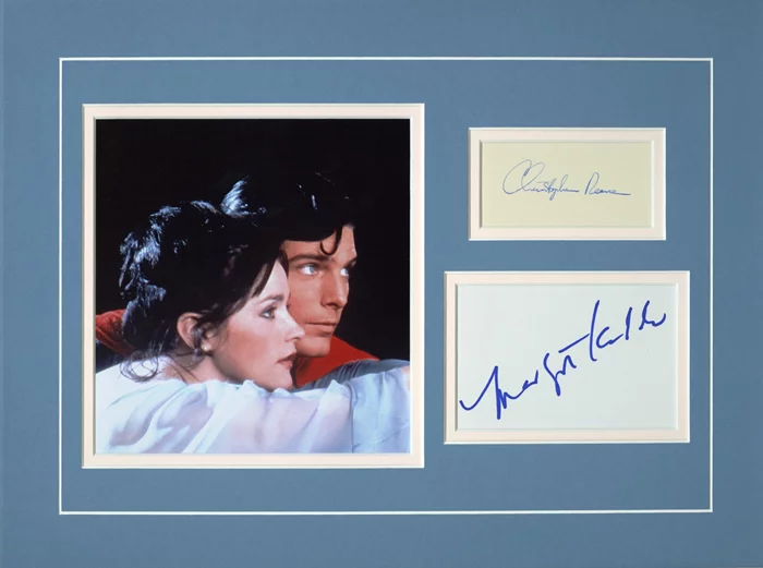 Superman autograph