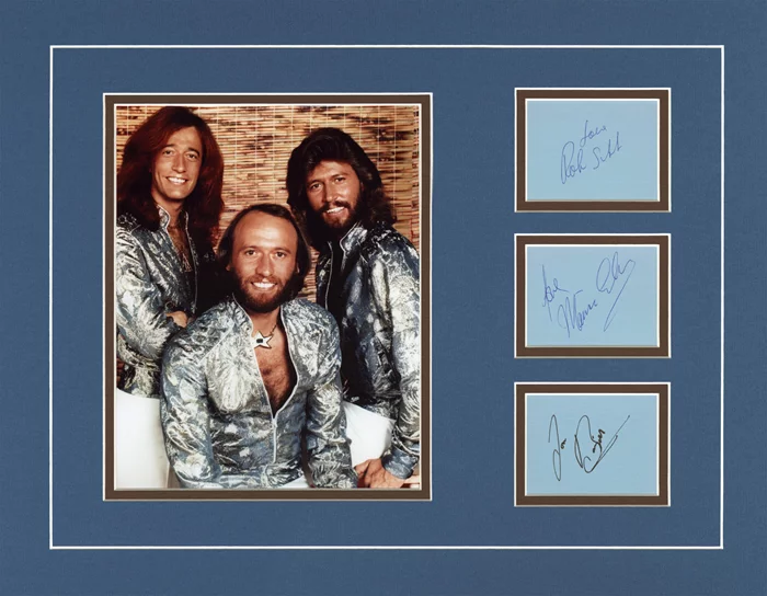 The Bee Gees autograph