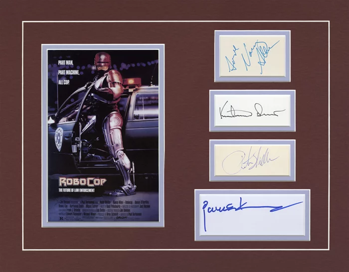 RoboCop autograph