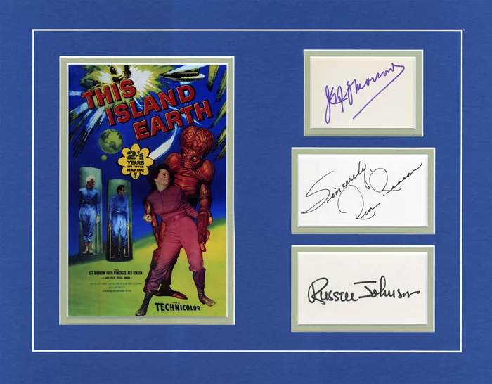 This Island Earth autograph