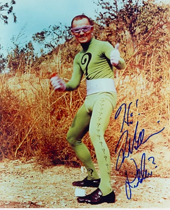 Frank Gorshin autograph