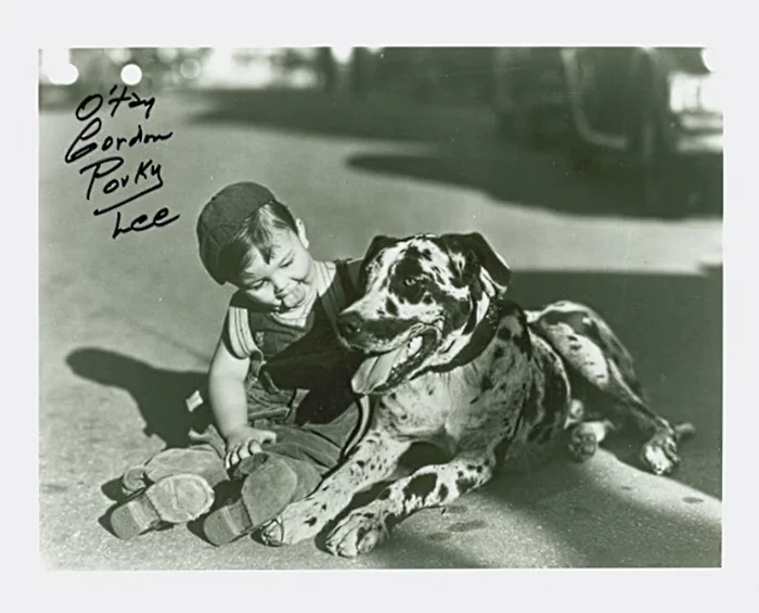 Eugene 'Porky' Lee autograph