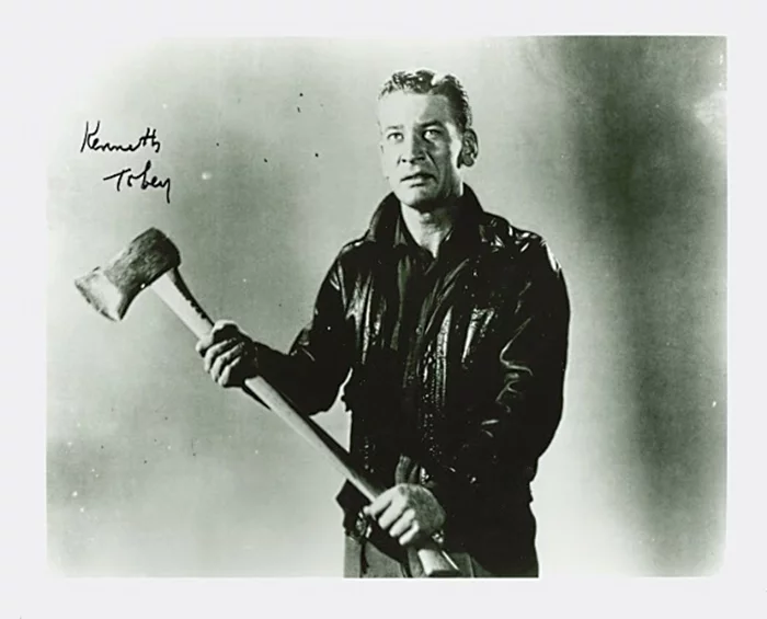 Kenneth Tobey autograph