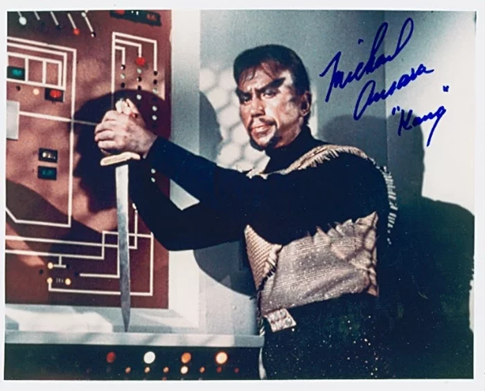 Michael Ansara autograph