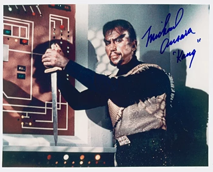 Michael Ansara autograph