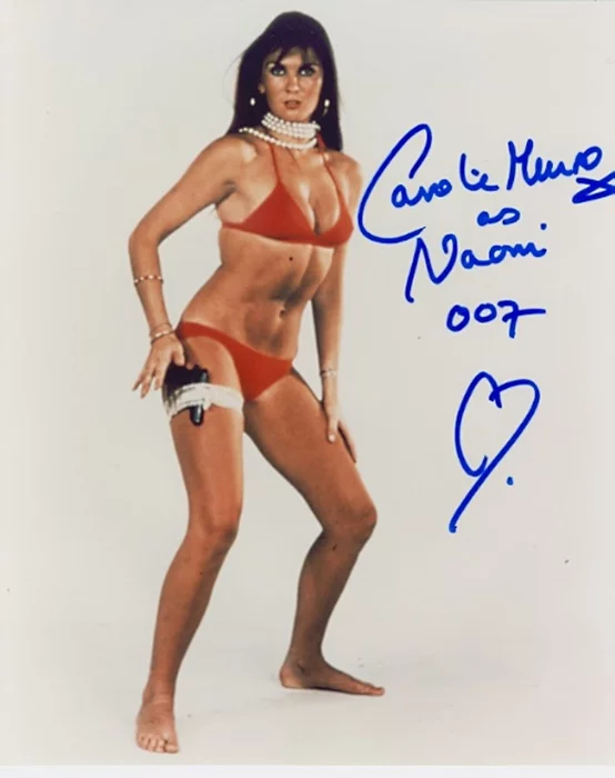 Caroline Munro autograph