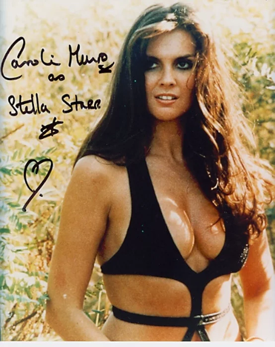 Caroline Munro autograph