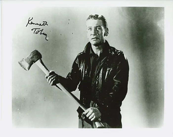 Kenneth Tobey autograph