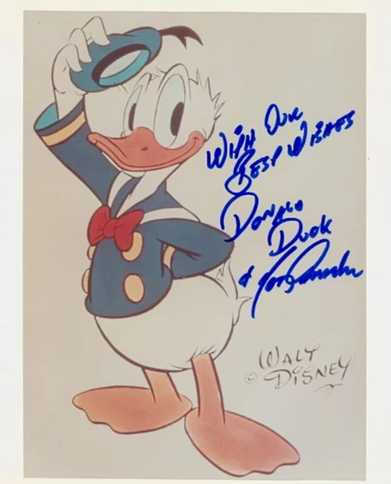 Tony Anselmo autograph