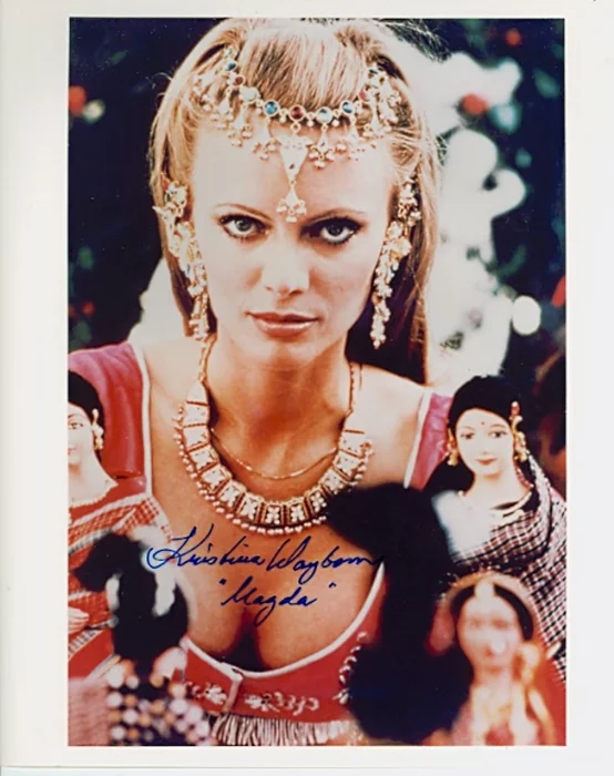 Kristina Wayborn autograph