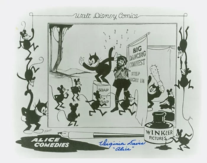 Virginia Davis autograph