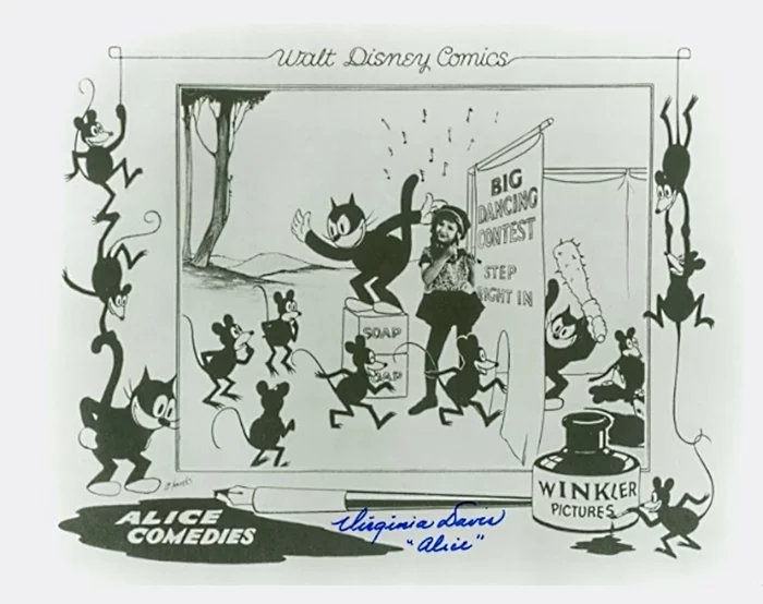 Virginia Davis autograph