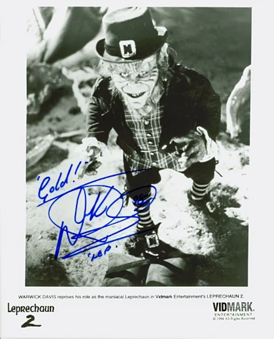 Warwick Davis autograph