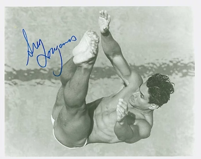 Greg Louganis autograph