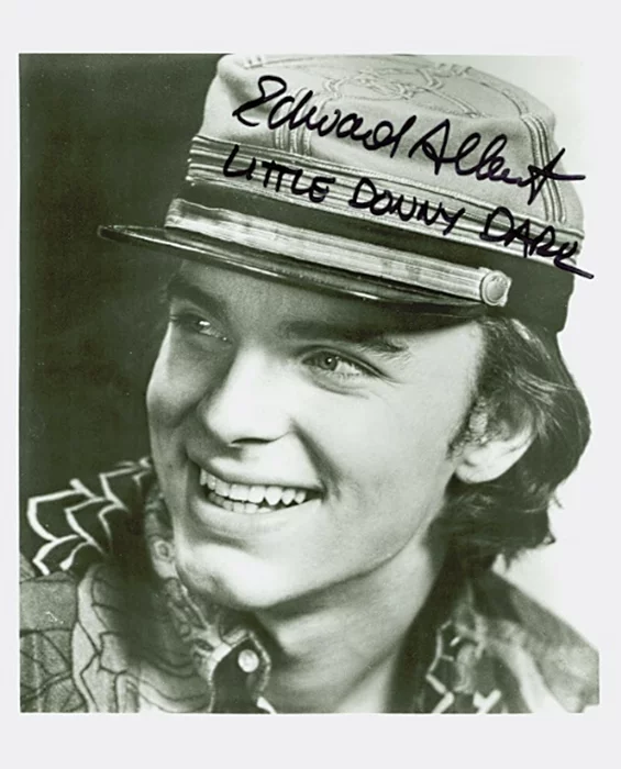 Edward Albert autograph