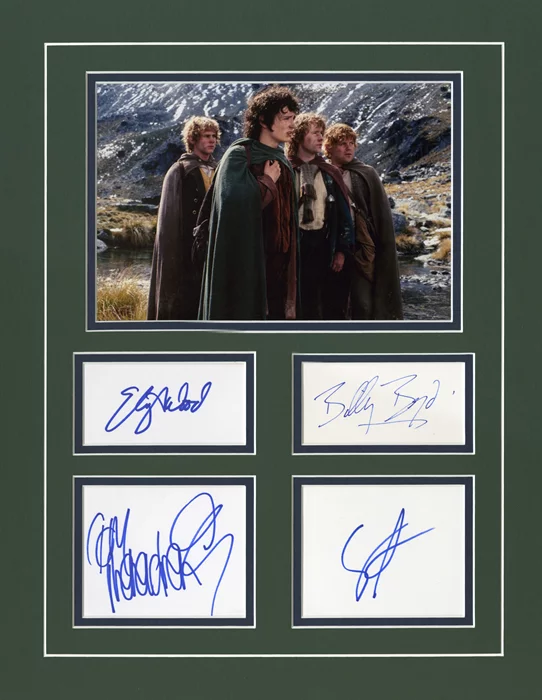 Lord of the Rings autograph