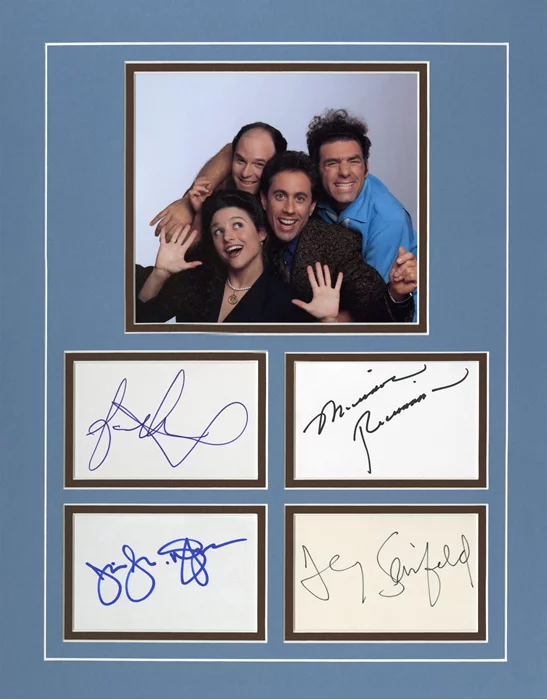 Seinfeld autograph